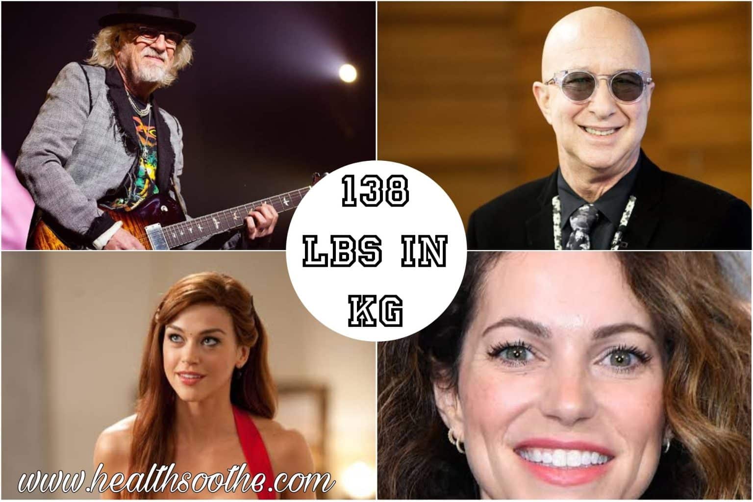 7 Famous Celebrities That Have Achieved And Maintained A Weight Of 138 Lbs In Kg (62.6 Kg) 7 Famous Celebrities That Have Achieved And Maintained A Weight Of 138 Lbs In Kg (62.6 Kg)