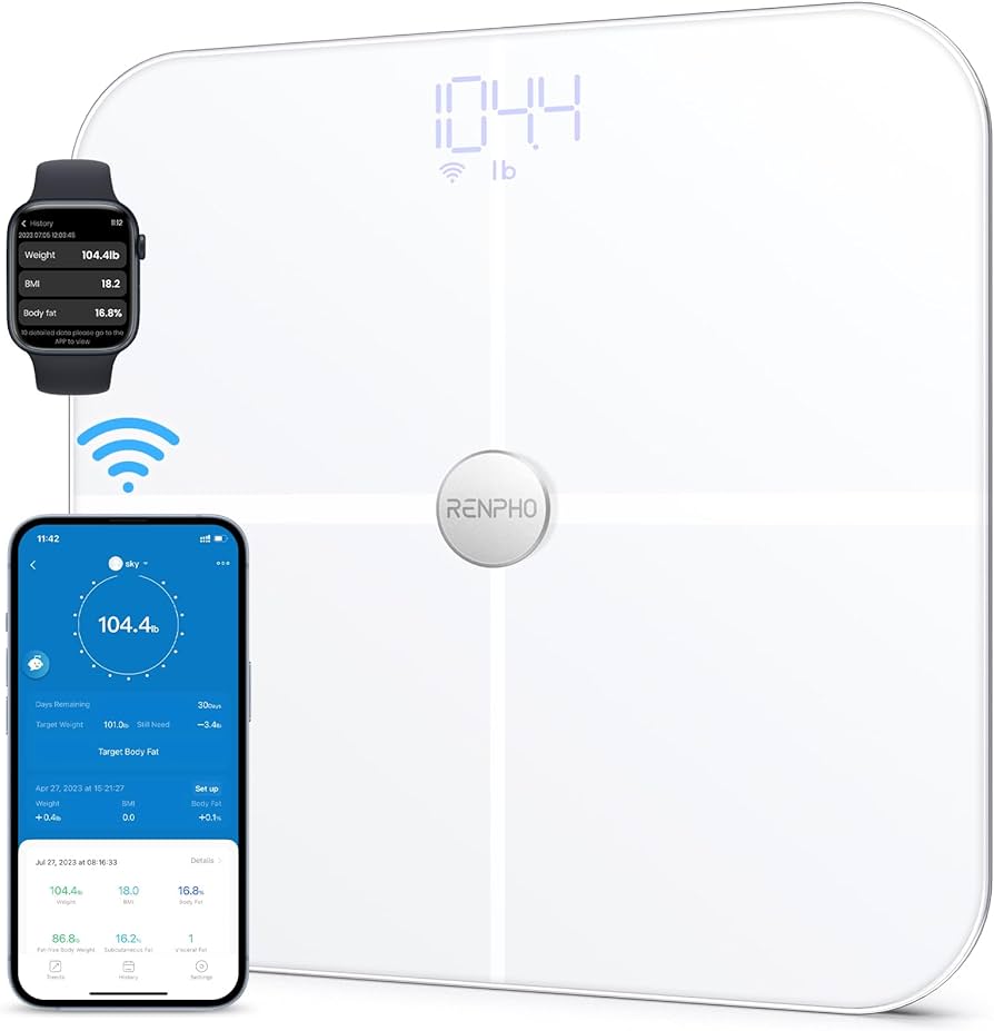 The Top 8 Best Smart Scales For 2024 | Tested And Trusted (How They Work, Features, Pros &Amp; Cons And Our Overall Best Choice) Best Smart Scale For Beginners With User-Friendly App - Renpho Smart Wi-Fi Bluetooth Body Fat Scale-Premium - Healthsoothe