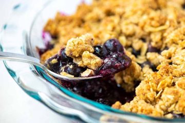 Blueberry Crisp Recipe Twist How To Make Blueberry Crisp - Healthsoothe