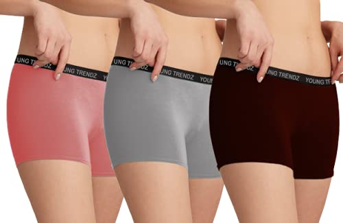 5 Best Cotton Boyshort Underwear Of All Time Young Trendz Women'S And Girls, Boyshort Panties | Best Cotton Boyshort Underwear