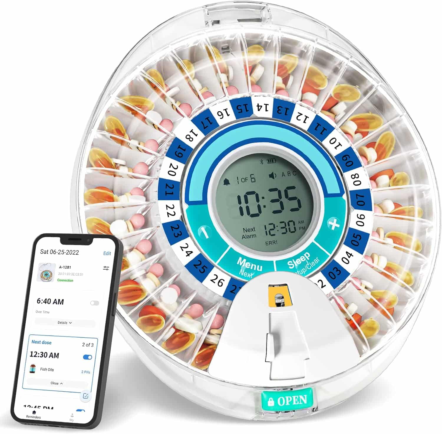 8 Top Best Smart Health Gadgets For The Elderly And Seniors To Maintain Fitness, Good Health, And Wellness In 2024 Health Gadgets For The Elderly: Smart Pill Dispensers - Healthsoothe