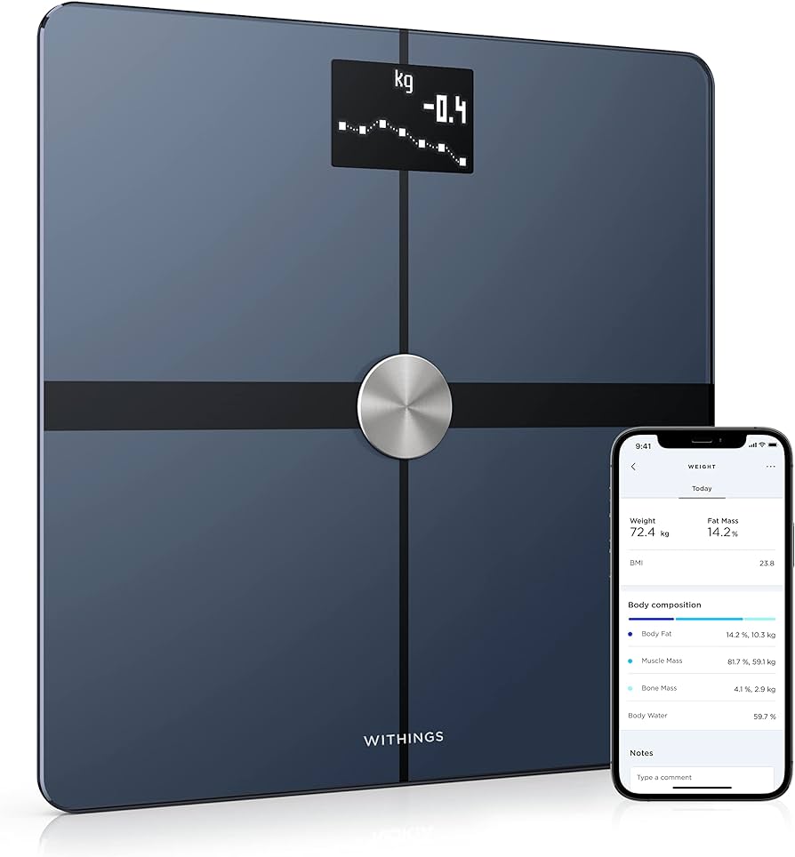 5 Best Smart Scales In 2024 | Know The Most Accurate Scales To Accurately And Easily Measure Your Body Fat, Bone Mass, And Muscle Mass Overall Best Smart Scale - Withings Body+ - Healthsoothe