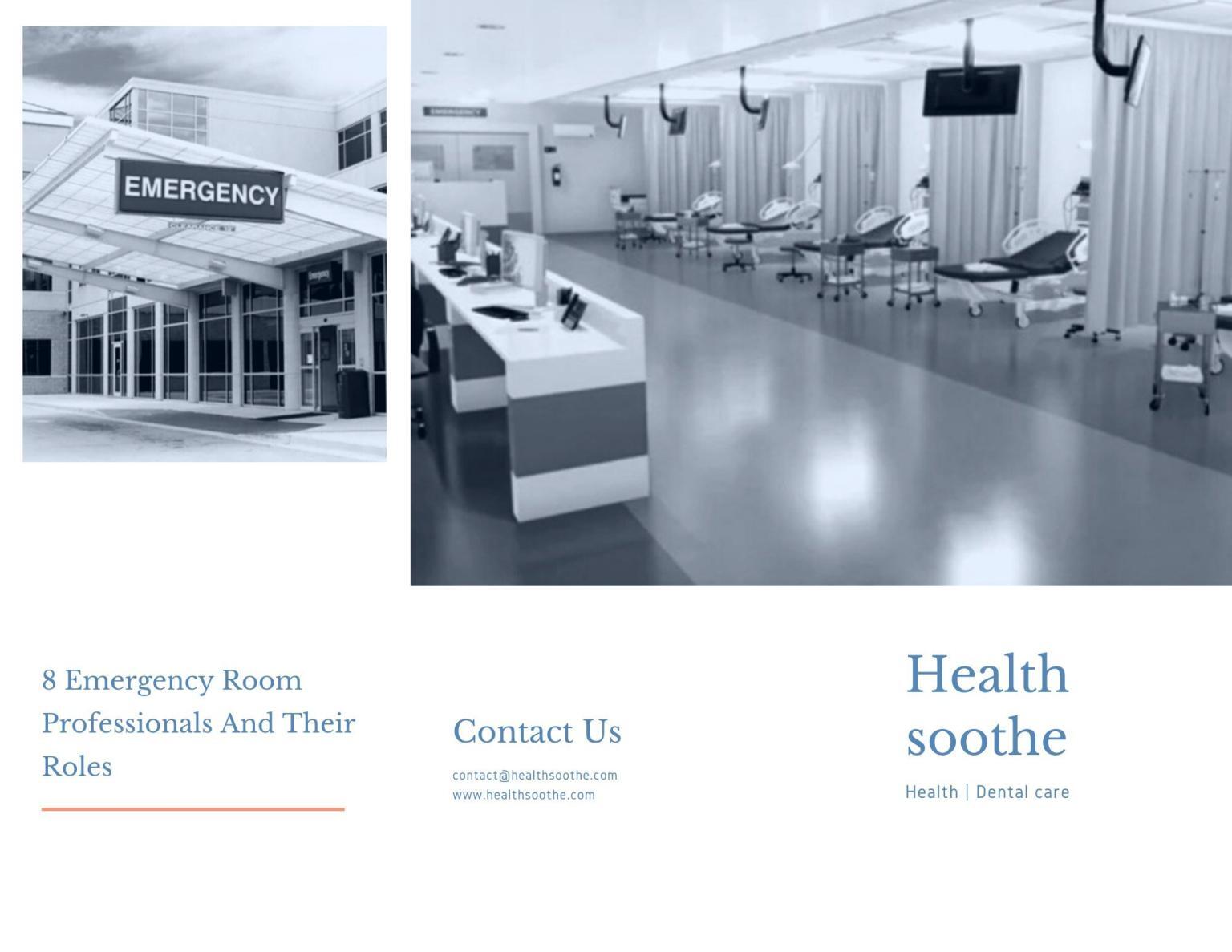 8 Emergency Room Professionals And Their Roles 8 Emergency Room Professionals And Their Roles