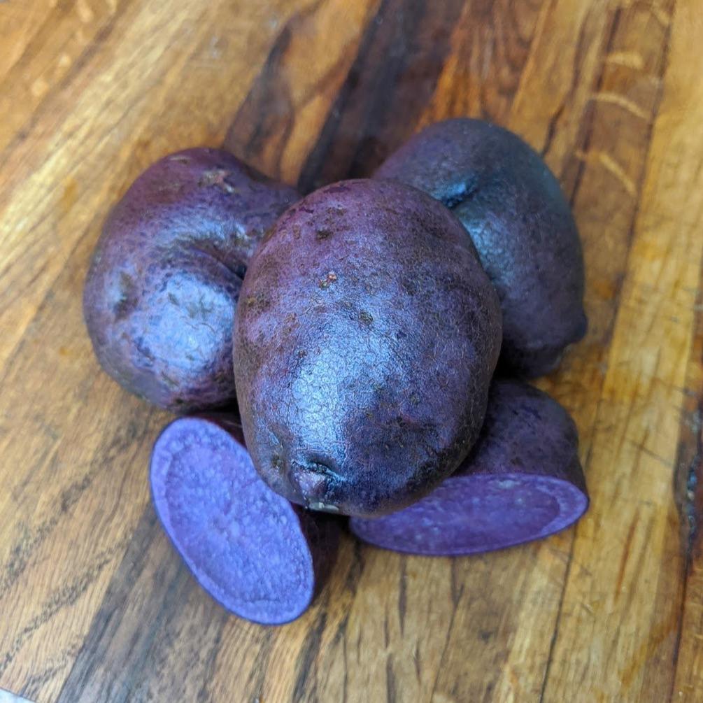 The Blue Food Challenge: Natural Blue-Colored Foods And Their Benefits Adirondack Blue Potato – Hudson Valley Seed Company