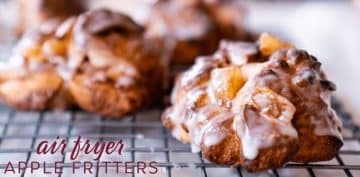 Deliciously Crispy Air Fryer Apple Fritters | A Perfect Recipe For A Sweet Treat Air Fryer Apple Fritters - Healthsoothe