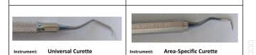 10 Basic Prophylaxis Tray Setup  Prophylaxis Tray Setup Universal Curette