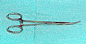12 Basic Suture Tray Setup &Amp; Wound Management Curved Hemostat