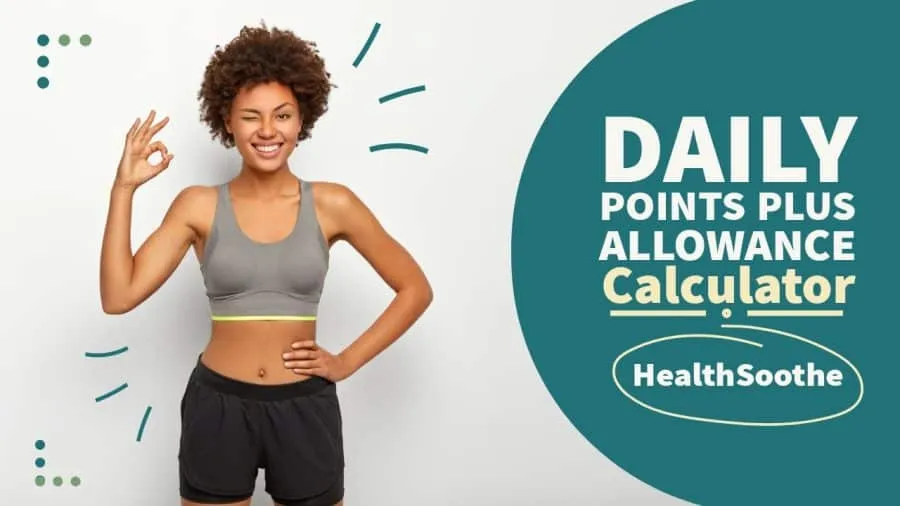 Calculate Required Daily Points For Food Daily Points Plus Allowance Calculator