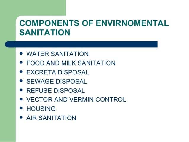 9 Types Of Sanitation You Should Be Aware Of Sanitation