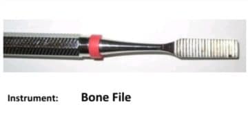 15 Oral Surgery Instruments And Their Uses Oral Surgery Instruments-Bone File