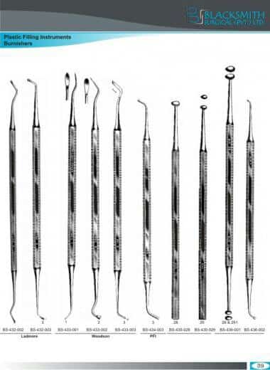 Dental Explorer: Periodontal Instrument, Dental Excavator,And Their Uses Plastic-Filling-Instruments
