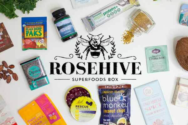 Health & Fitness Subscription Boxes Rosehive Superfoods Box