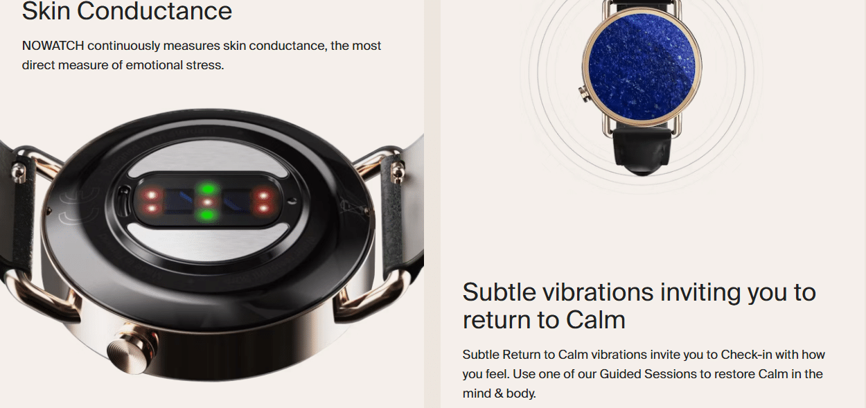 Nowatch: A Health-Oriented Watch But Without The Watch Part | Personalized Health Tracking For Stress, Sleep, And Habits (Includes A Review Of The Tracker From The Verge) Nowatch Features - Healthsoothe