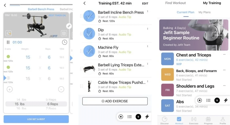 The Top 10 Best Fitness Workout Apps For 2024 | Tested And Used By Fitness Experts (How They Work, Features, And The Pros &Amp; Cons) The Top 10 Best Fitness Workout Apps In 2024: Best Fitness Workout App For Tracking Weight Training - Jefit - Healthsoothe