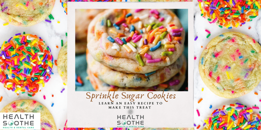 Classic Sugar Cookies With A Twist Sprinkle Sugar Cookies - Healthsoothe